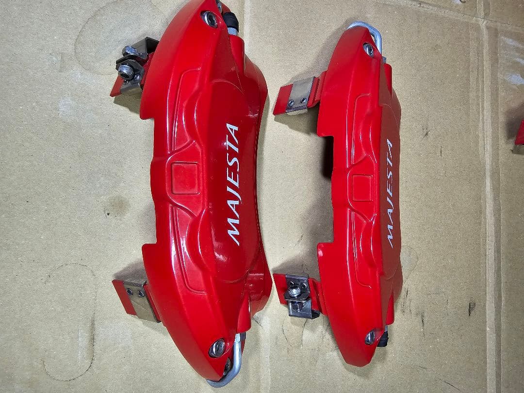 AOOA RACING 210系マジェスタ 赤 キャリパー カバー4個セット