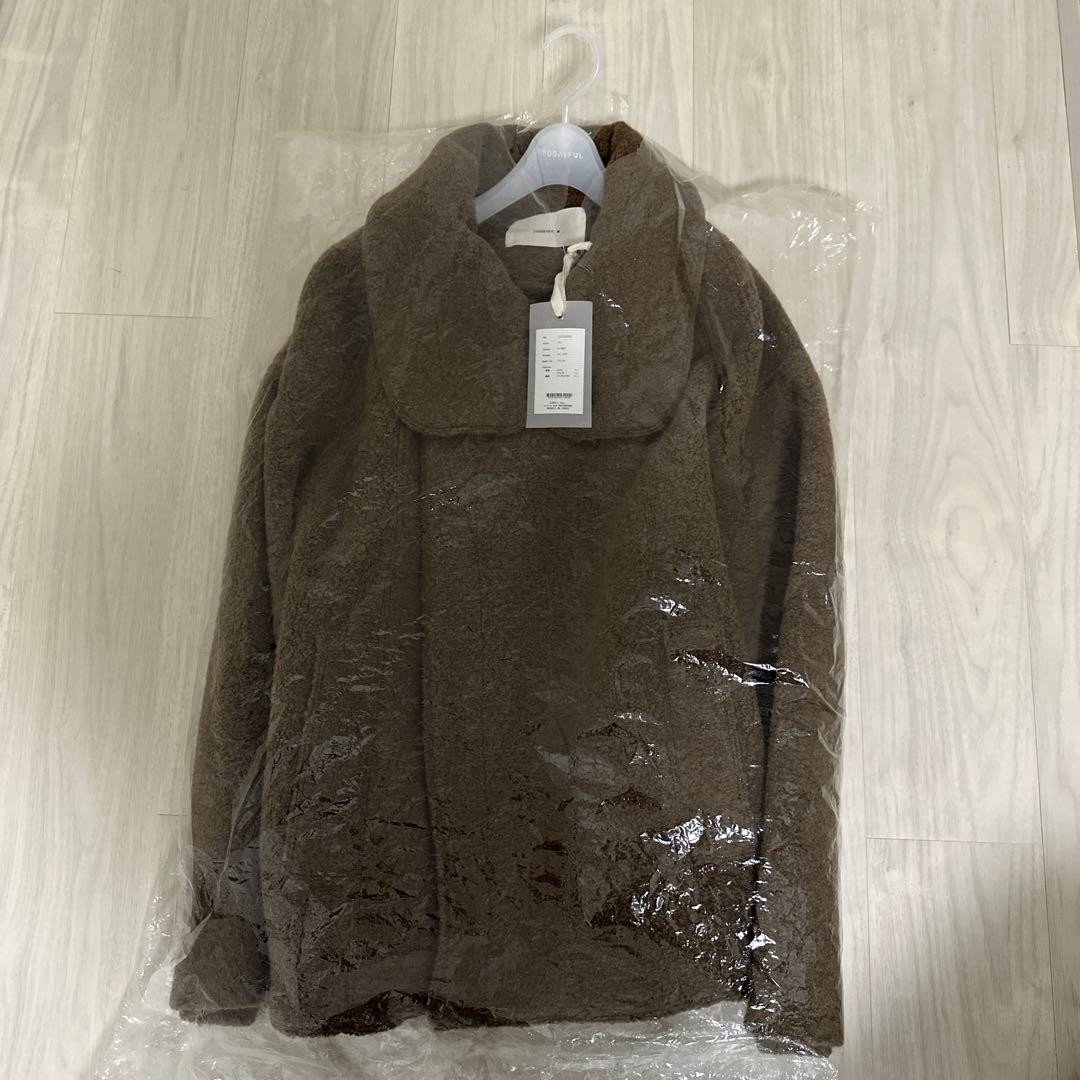 ✳︎新品✳︎TODAYFUL StandcollarBoucleJacket 36