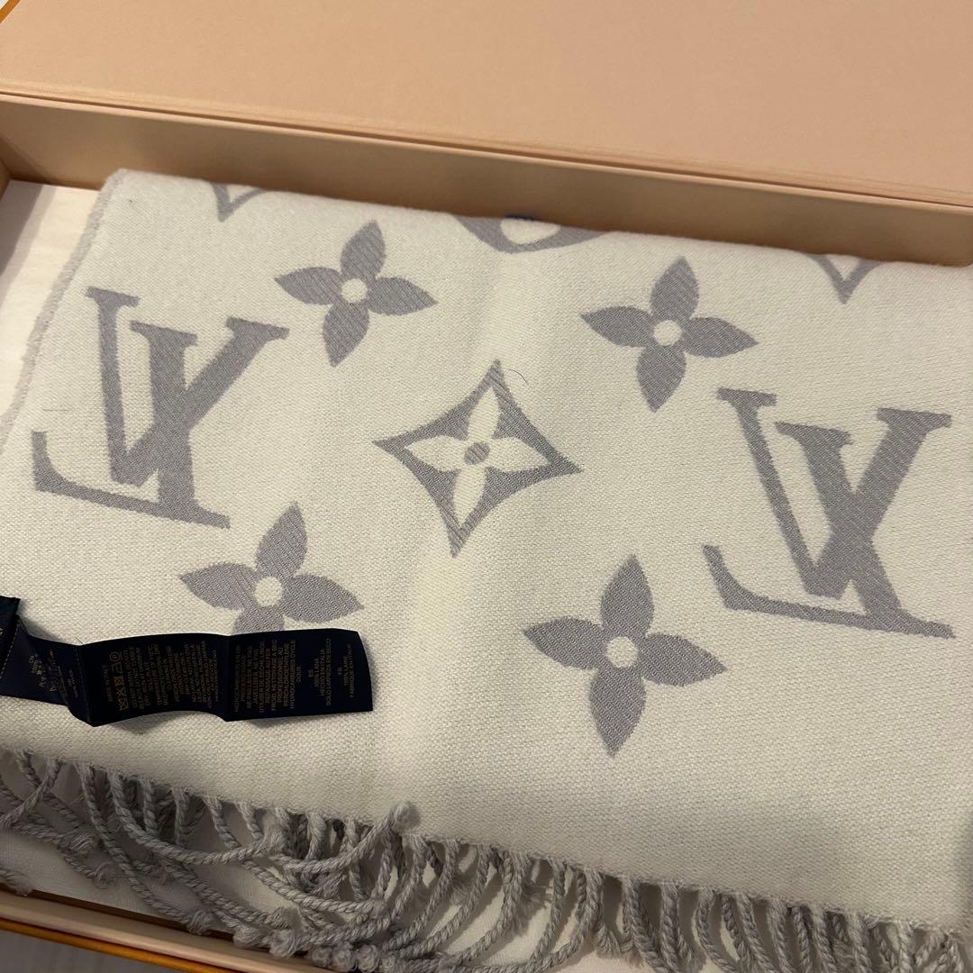 ルイヴィトン マフラー・LVエセンシャル グリクレール モノグラム 正規品