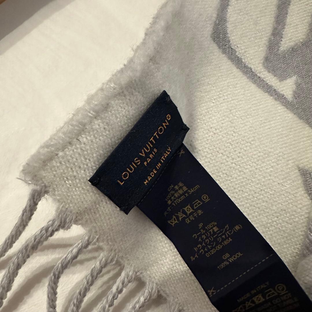 ルイヴィトン マフラー・LVエセンシャル グリクレール モノグラム 正規品