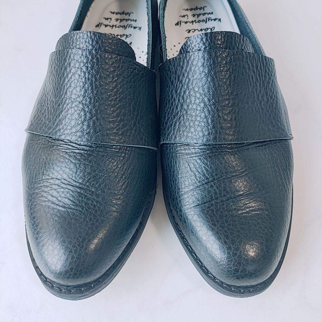 美品✨OUR Emiさん×ランブルダンス イタリア製レザーシューズ 23