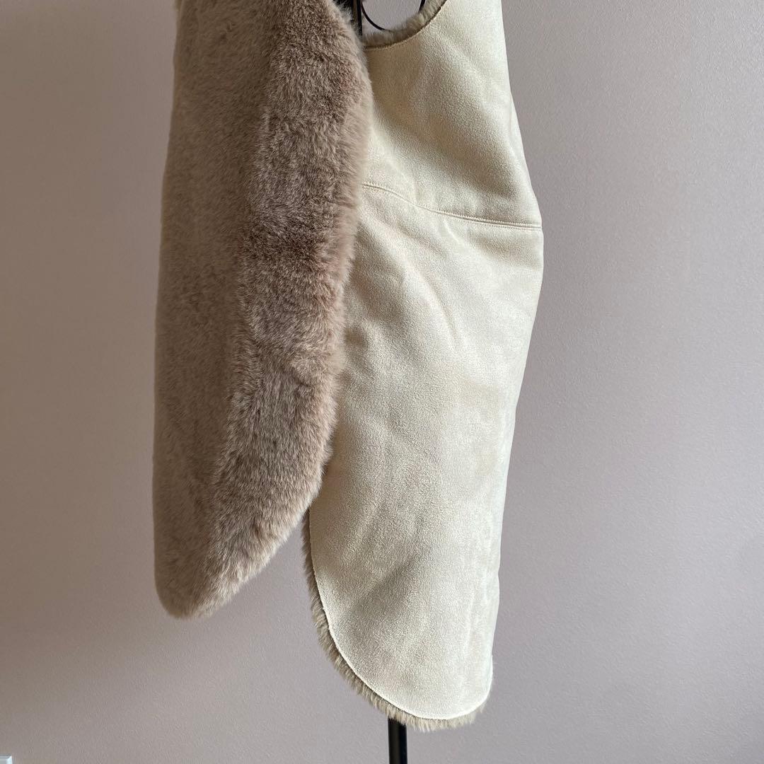 【新品】YAMADAYA Vin フーデッドファーベスト