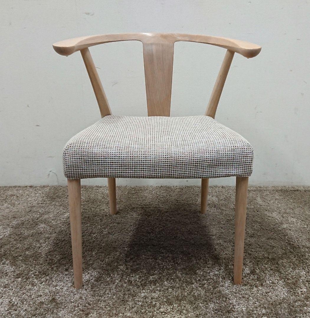 karimoku カリモク 日本製 CW46 ダイニングチェア カバー付-2