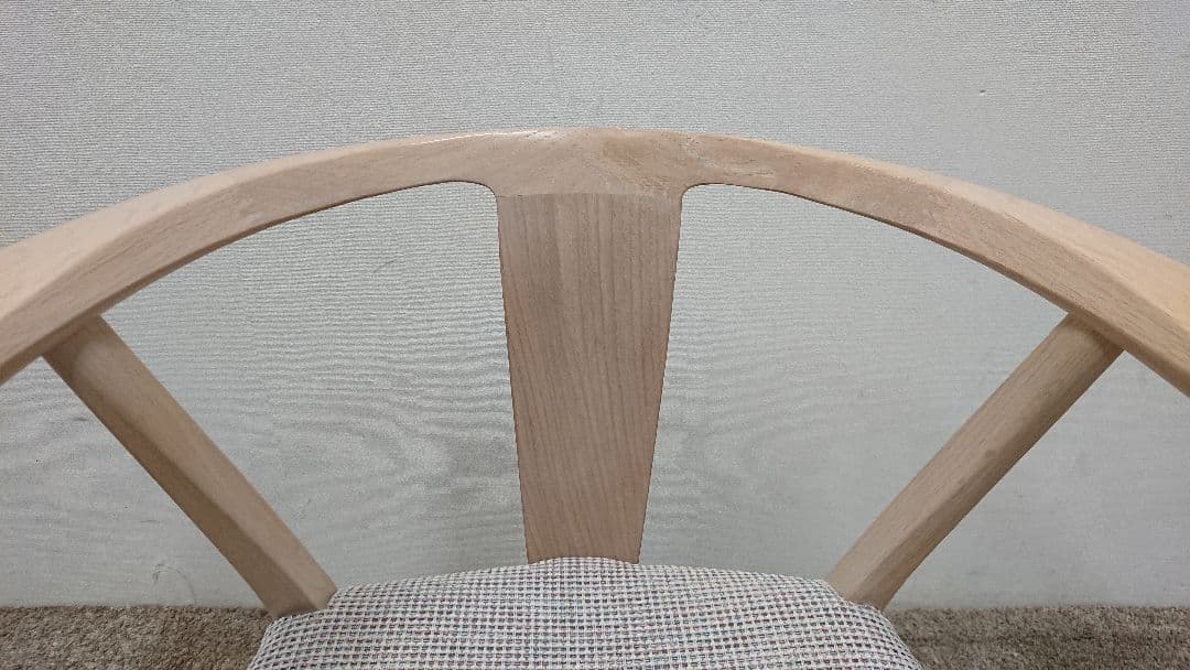 karimoku カリモク 日本製 CW46 ダイニングチェア カバー付-2