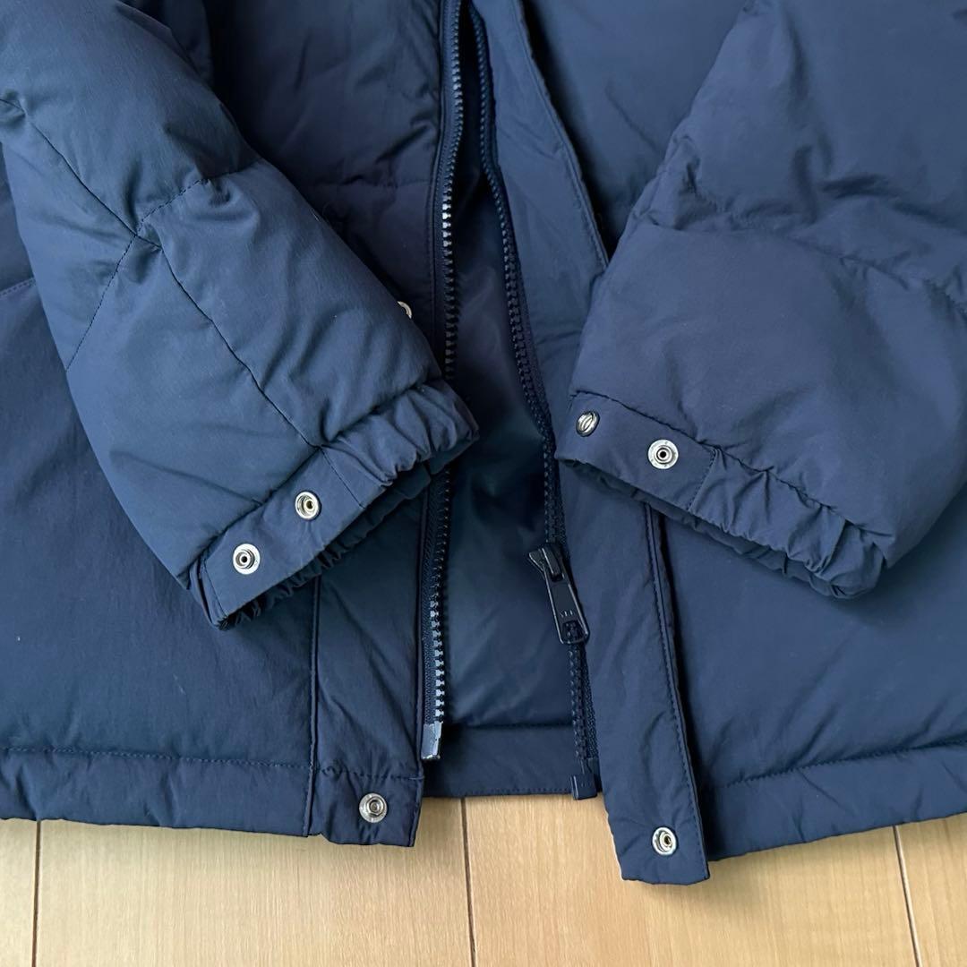 150 キッズ ノースフェイス キャンプ シェラ ショート ダウン ジャケット