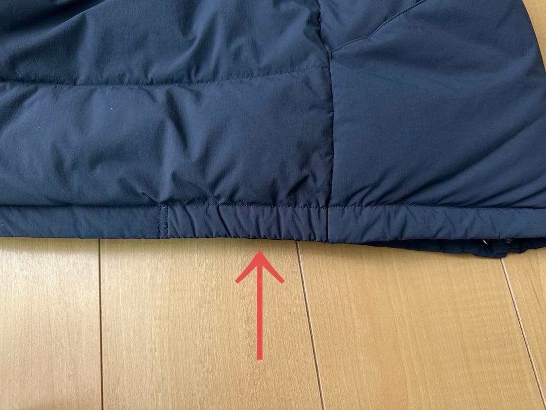 150 キッズ ノースフェイス キャンプ シェラ ショート ダウン ジャケット