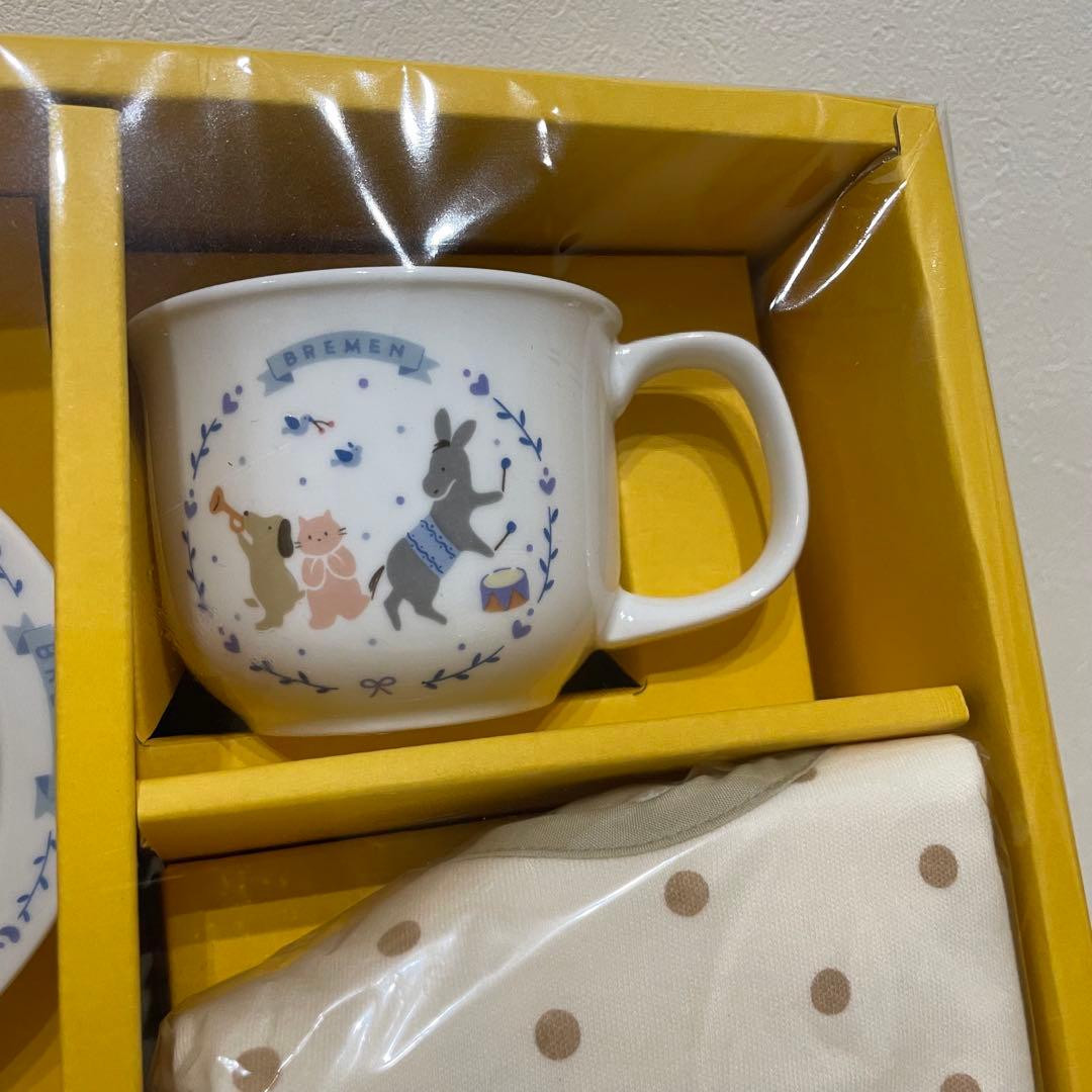 未使用品✨ナルミ　ブレーメン　食器　プレート　食洗機対応　9点　ベビー　陶器