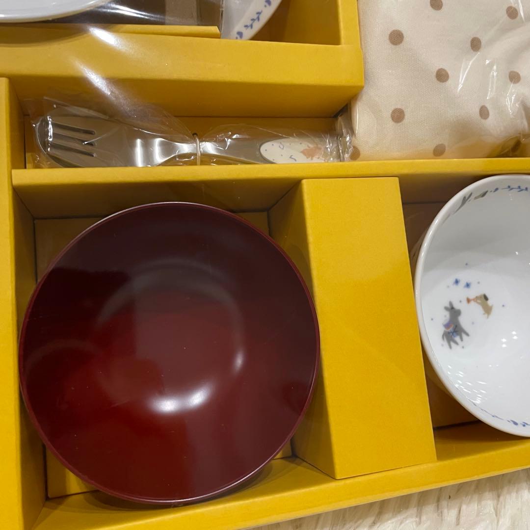 未使用品✨ナルミ　ブレーメン　食器　プレート　食洗機対応　9点　ベビー　陶器