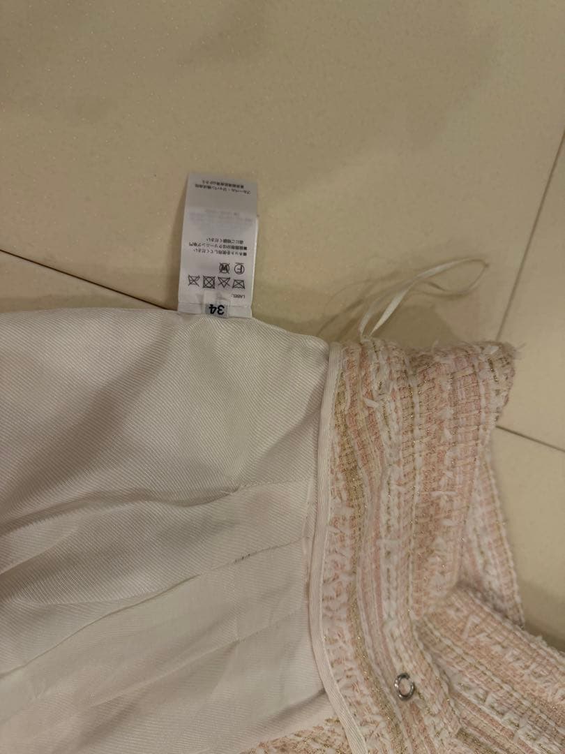 Mimi様　BALMAIN ラメ入りツイード ハイウエストショートパンツ　34