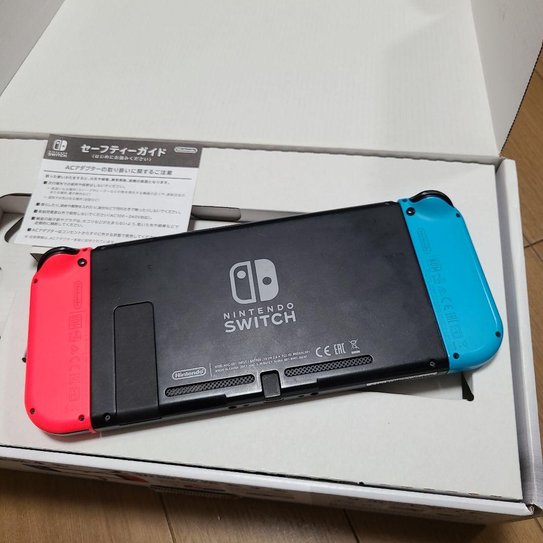 【箱なし】Nintendo Switch　ニンテンドースイッチ本体セット①