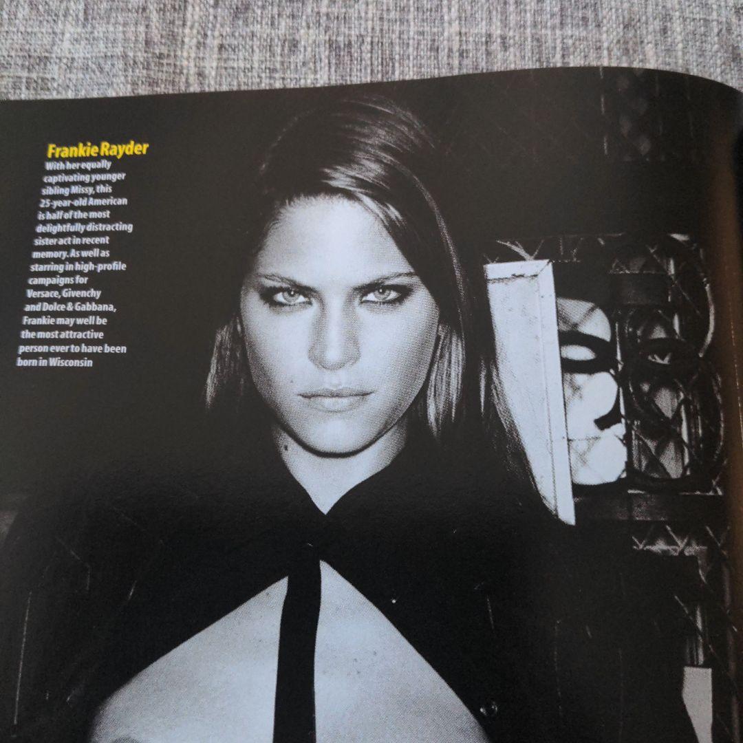 その他 GQ january 2001 Gisele