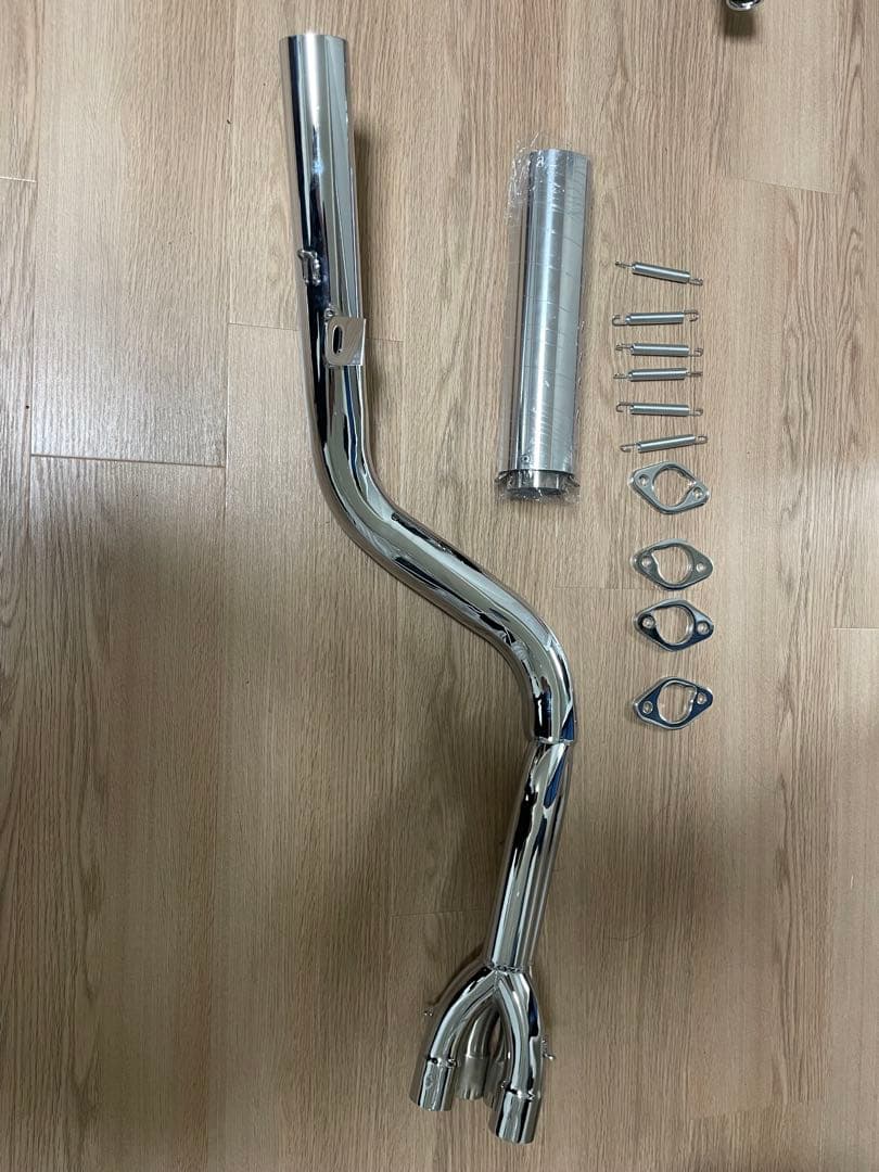 XJR400マフラー DJガニマタ管 6分割