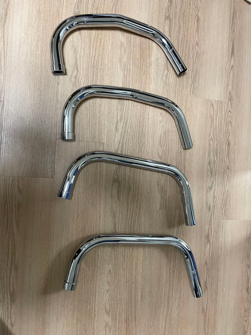 XJR400マフラー DJガニマタ管 6分割