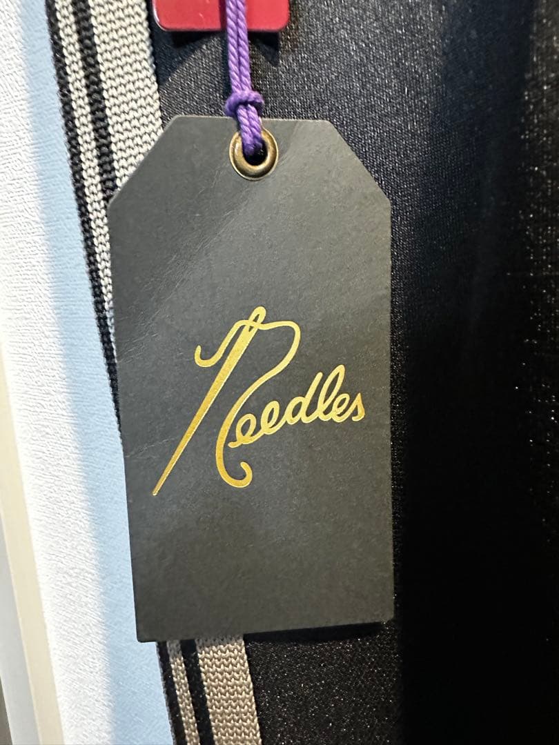 OT1694 ストレート　M ブラック　グレー　UR ニードルス　ニードルズ