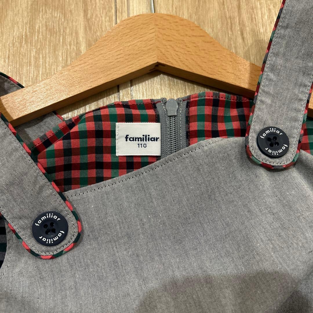 週末値下げ　ファミリア　ワンピース　110㎝