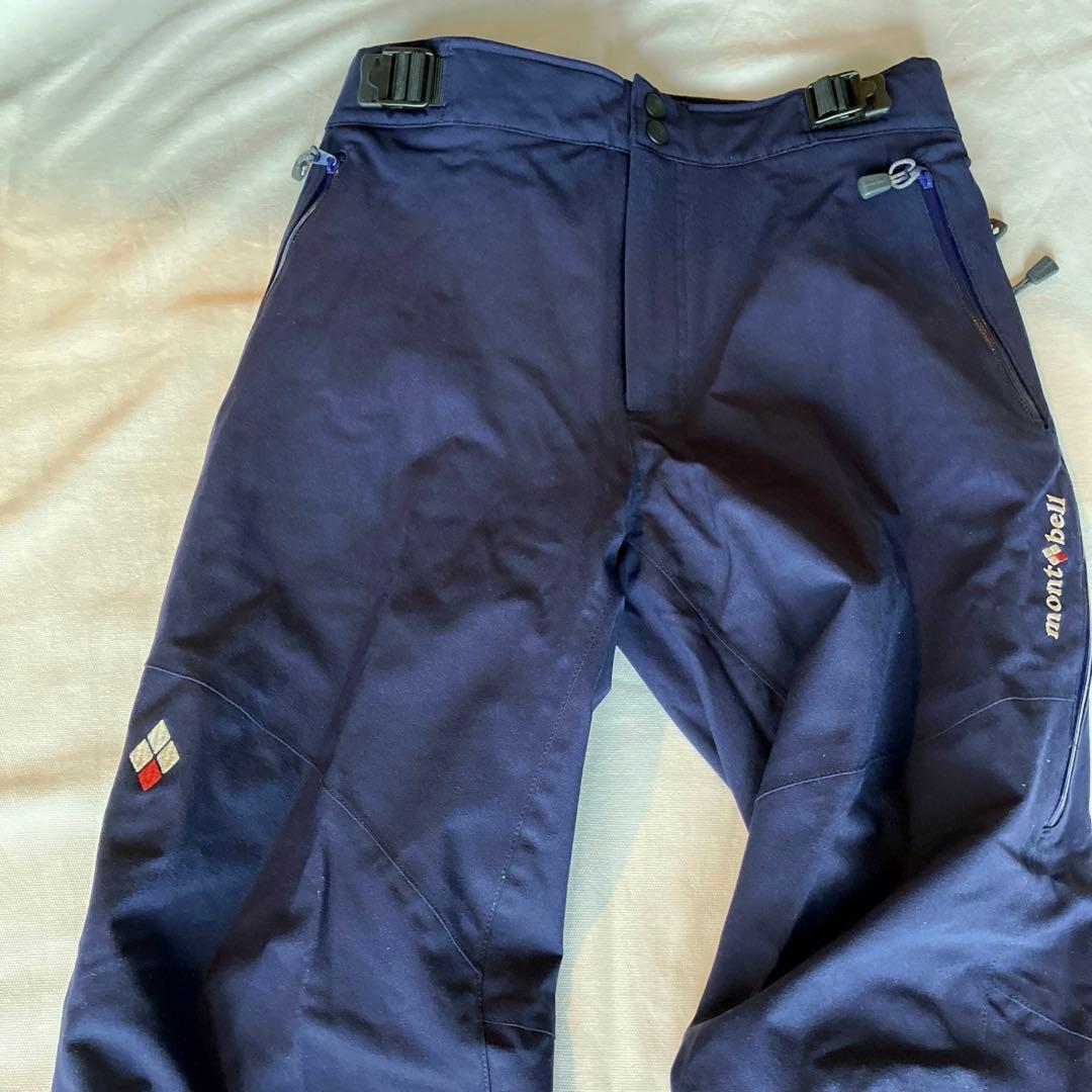 モンベル　ドライテックインシュレーテッドパンツ 透湿防水
