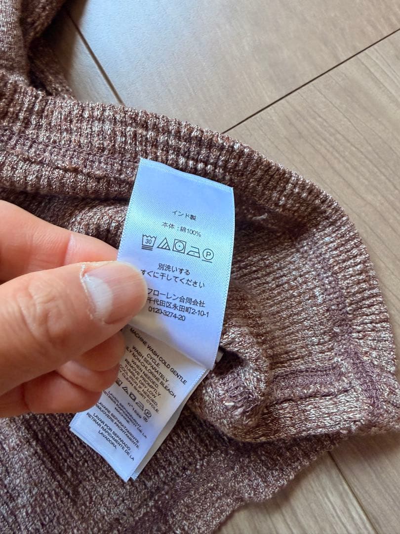 RRL ヘンリーワッフル　ロンT