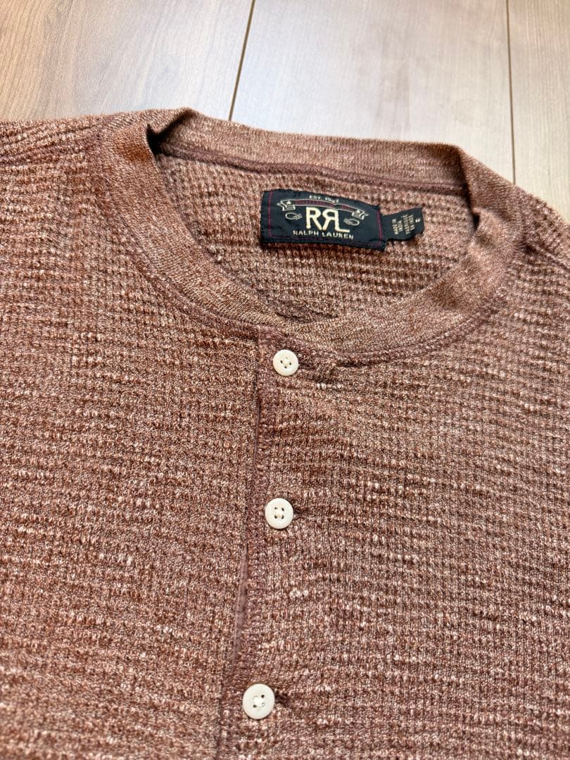 RRL ヘンリーワッフル　ロンT