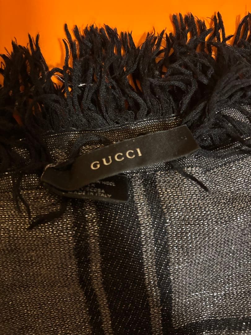 Y*u様 GUCCIグッチ　ラメ入りストール