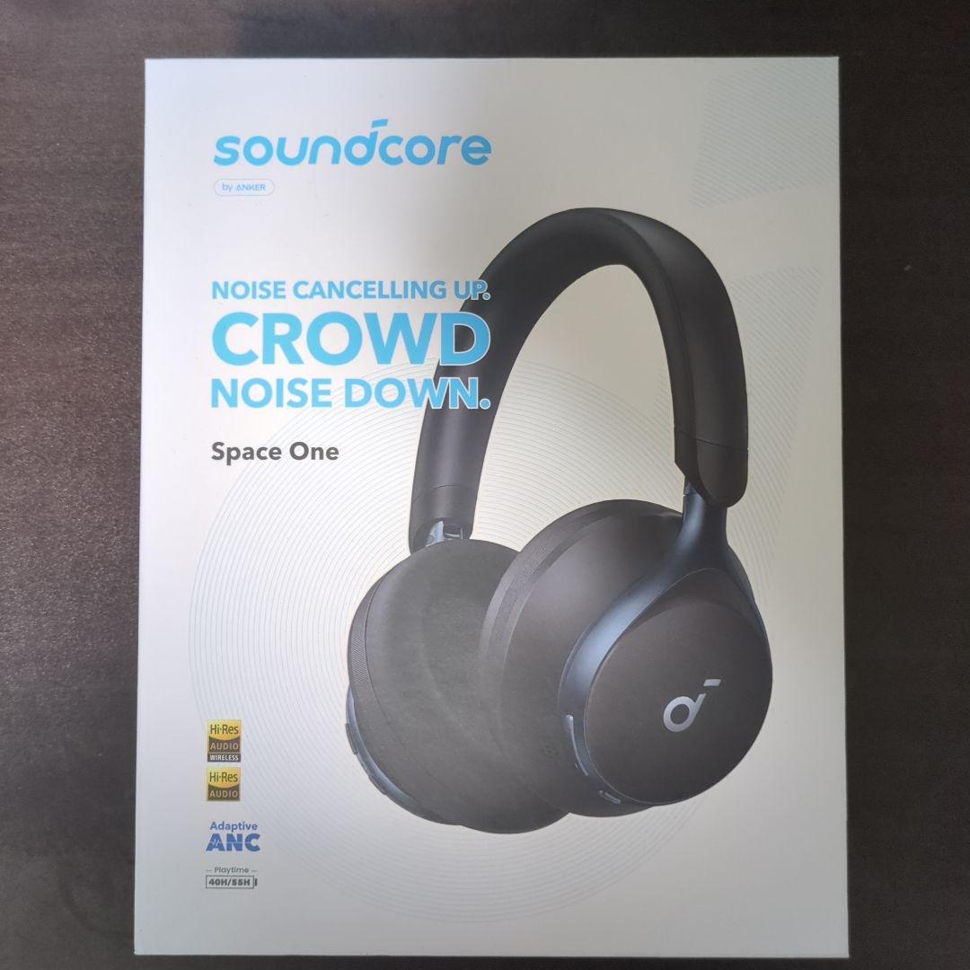 【新品未使用】soundcore Space One ワイヤレスヘッドホン