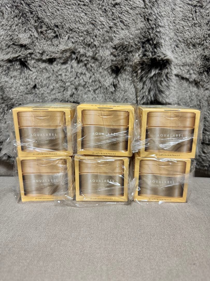 AQUALABELスペシャルジェルクリームEX (オイルイン)90g 6個セット
