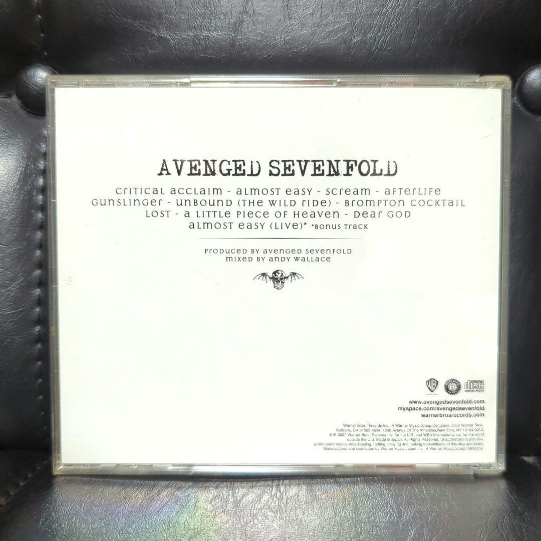 【希少】サイン付！AVENGED SEVENFOLD☆セルフタイトル アルバム