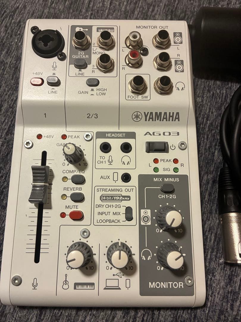 Yamaha AG03 mk2+ AT2020 セット