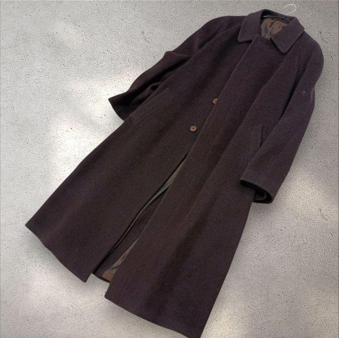 ロメオジリ LOMEO GIGLI マキシ丈ロングコートウール100%