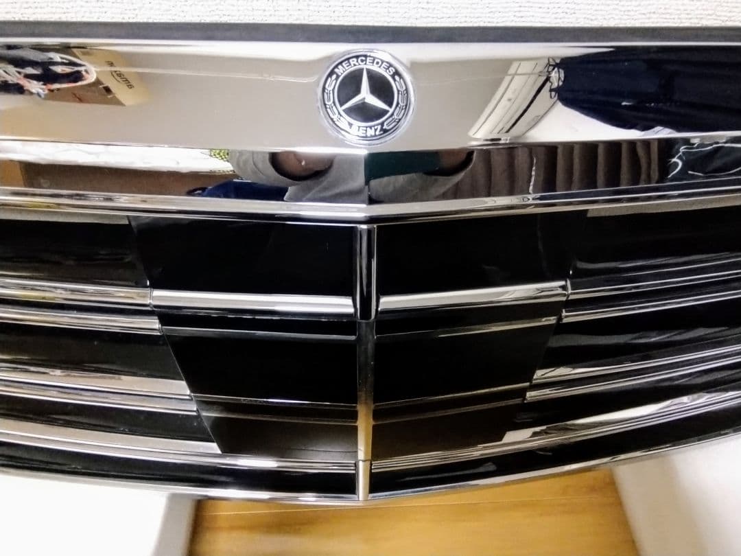 り*う様 ベンツ　W222グリル（ダブルフィン）ナイトビュー無