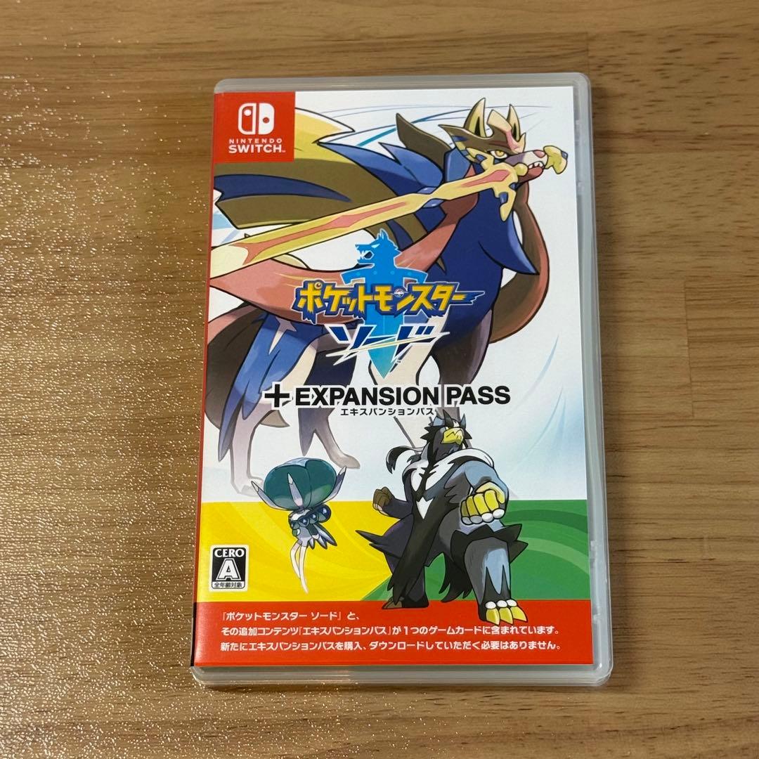 6-221 Switch ポケットモンスター ソード+エキスパンションパス