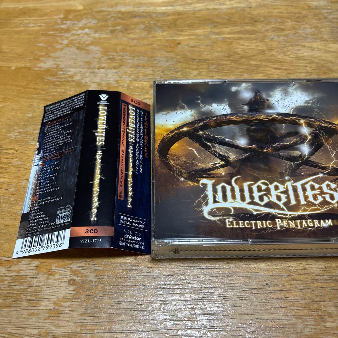 LOVEBITES 完全限定盤B 3CD limited