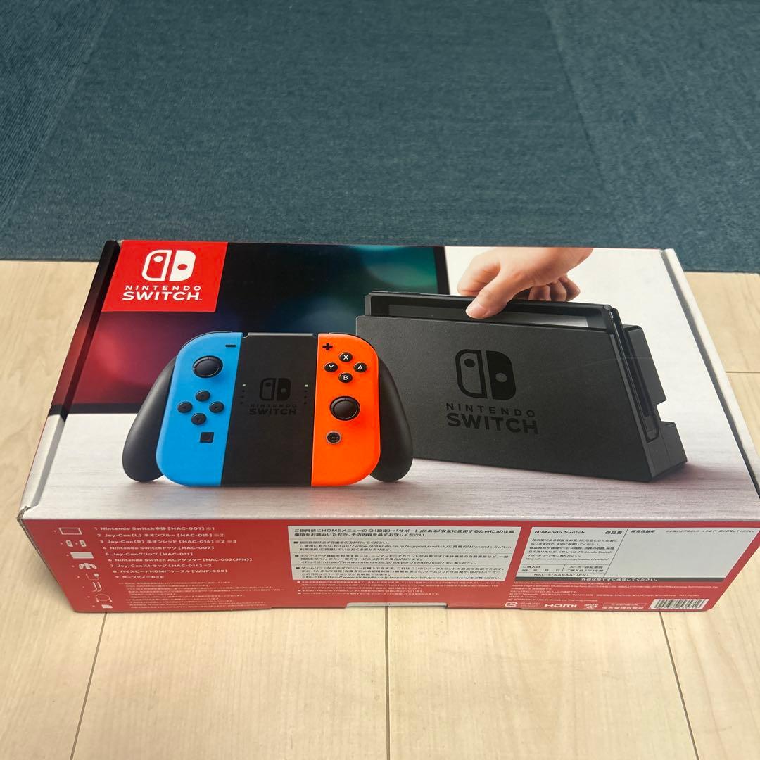 Nintendo Switch ネオンブルー/オレンジ 本体　中古品