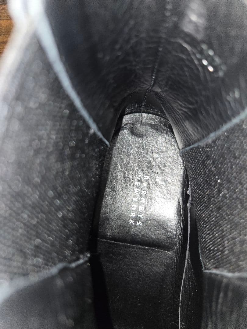 BARNEYS NEWYORK サイドゴアブーツ Vibramソール チェルシー