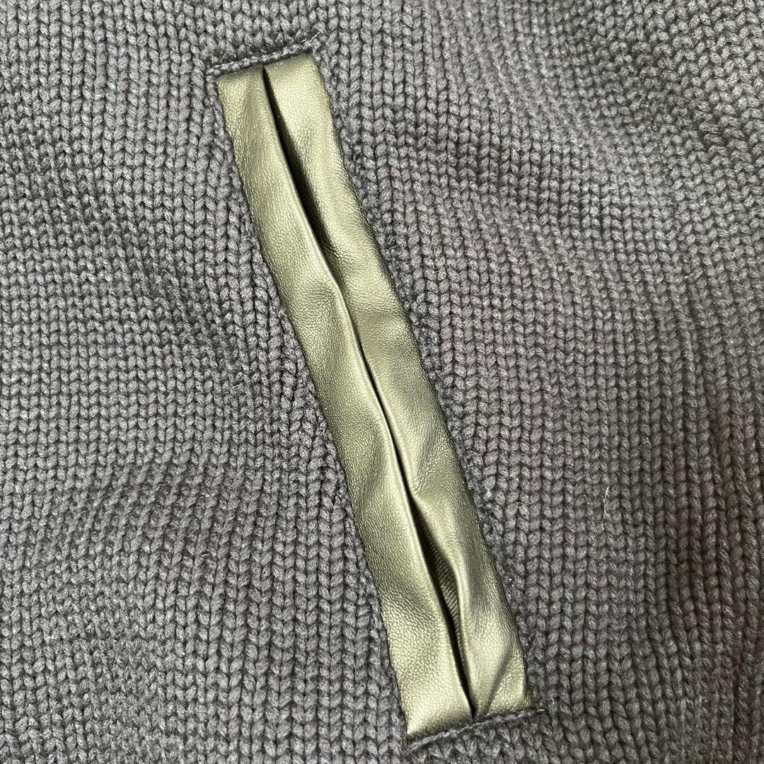 sacai ONE KIND WORDスタジャン ネイビー&ブラック