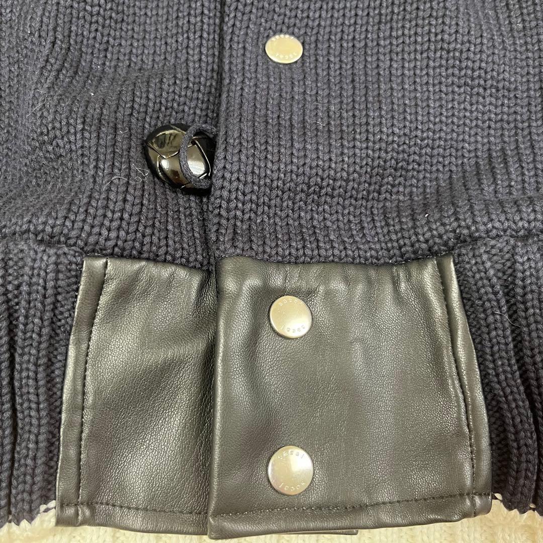 sacai ONE KIND WORDスタジャン ネイビー&ブラック