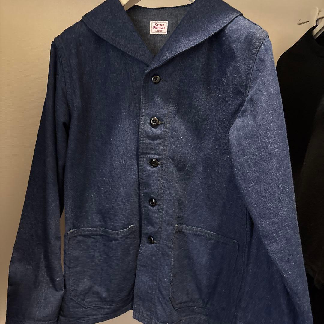 値下げSTUDIO DARTISAN デニムジャケット Gジャン