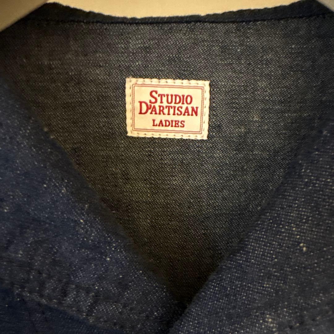 値下げSTUDIO DARTISAN デニムジャケット Gジャン