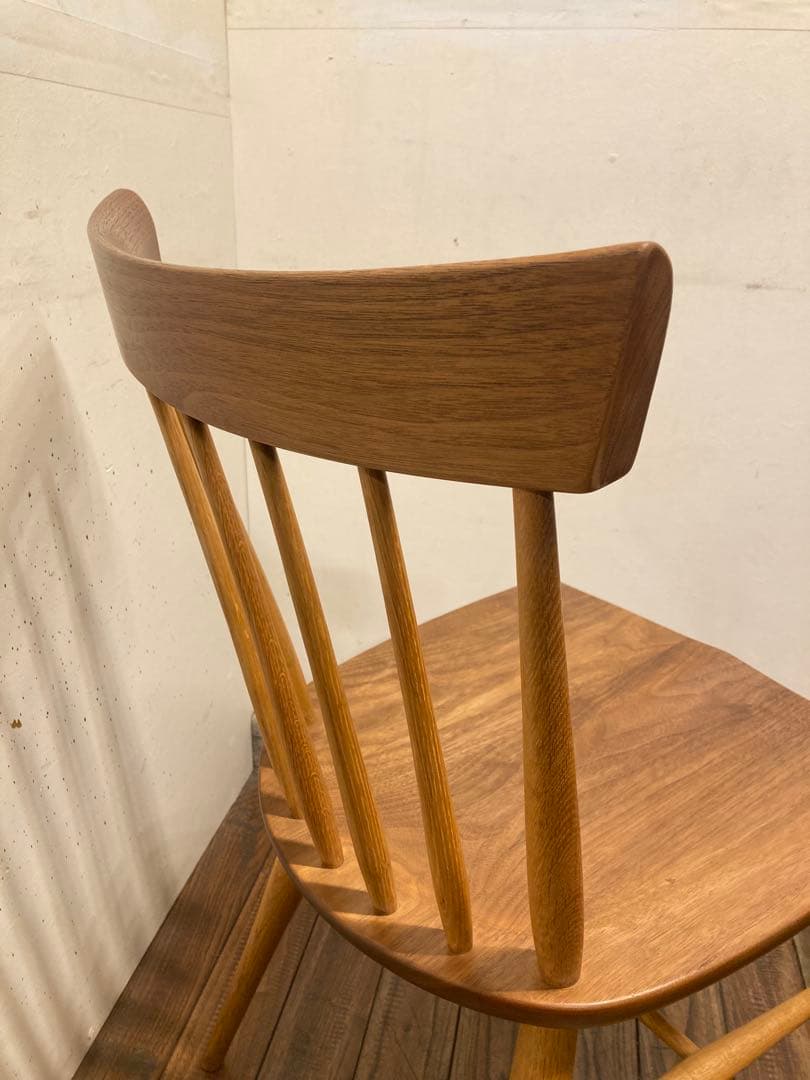 柏木工 SC4K ウォールナット×オーク オイル仕上げ ウィンザーチェア A