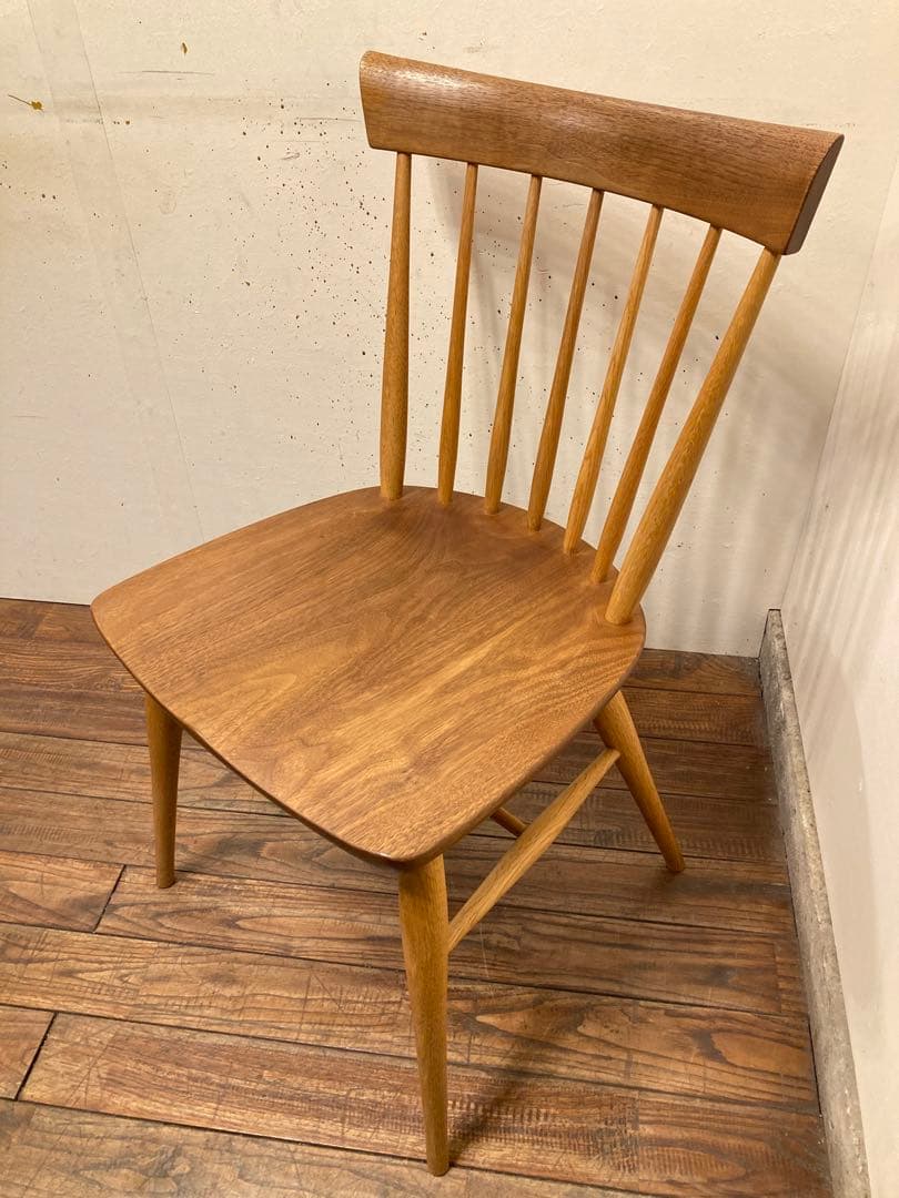 柏木工 SC4K ウォールナット×オーク オイル仕上げ ウィンザーチェア A