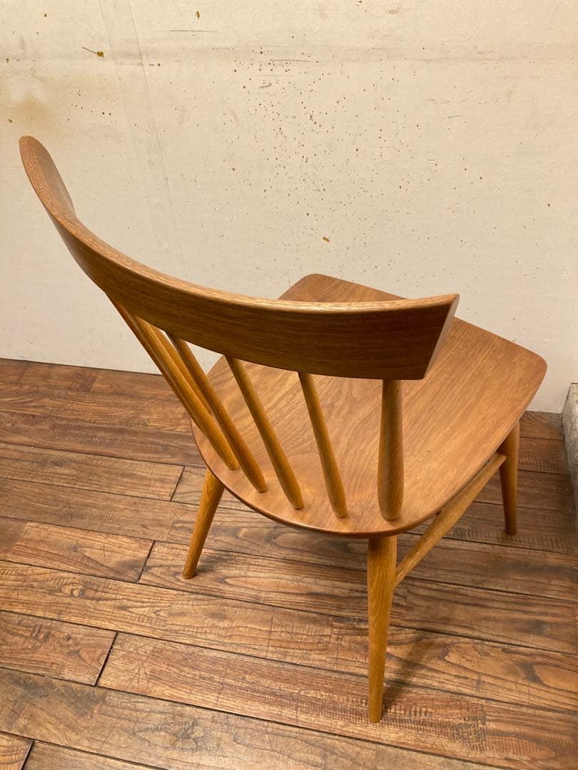 柏木工 SC4K ウォールナット×オーク オイル仕上げ ウィンザーチェア A