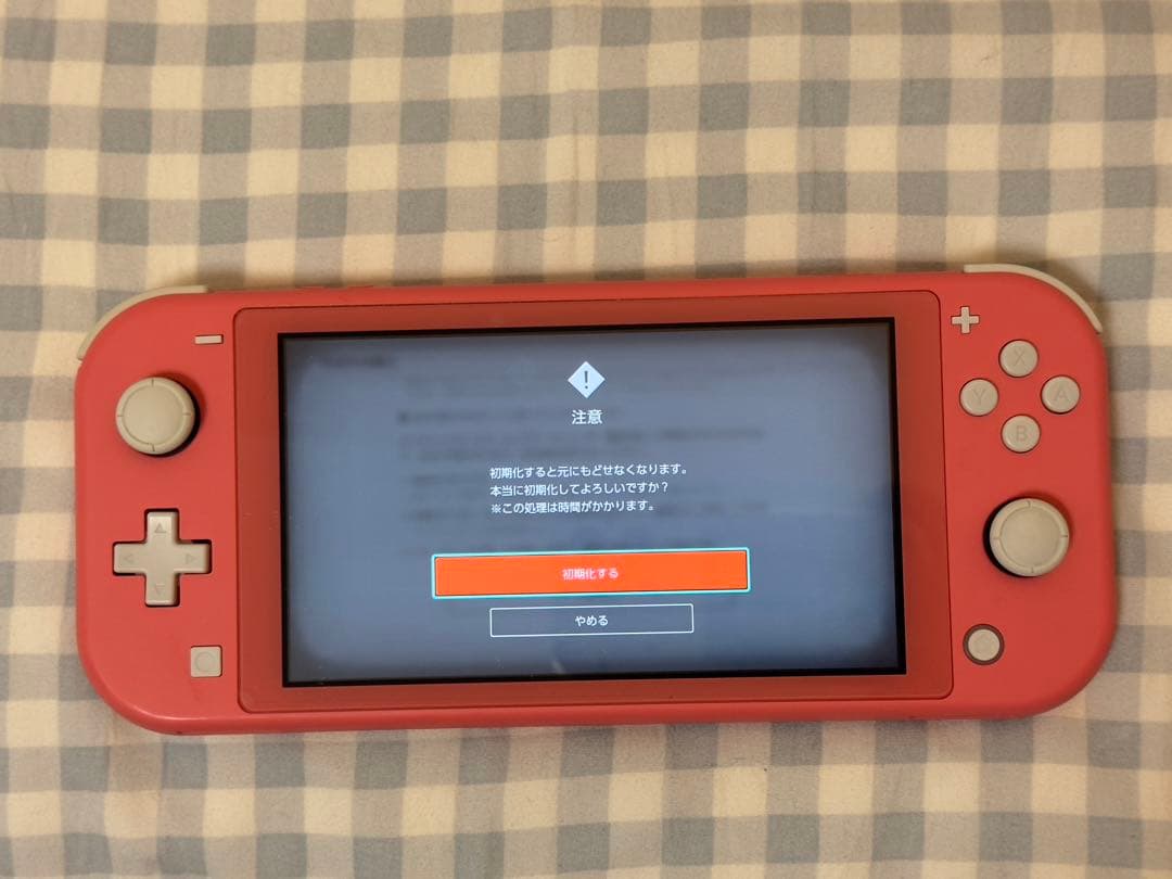 Nintendo Switch Lite コーラルピンク 本体 電源コード付