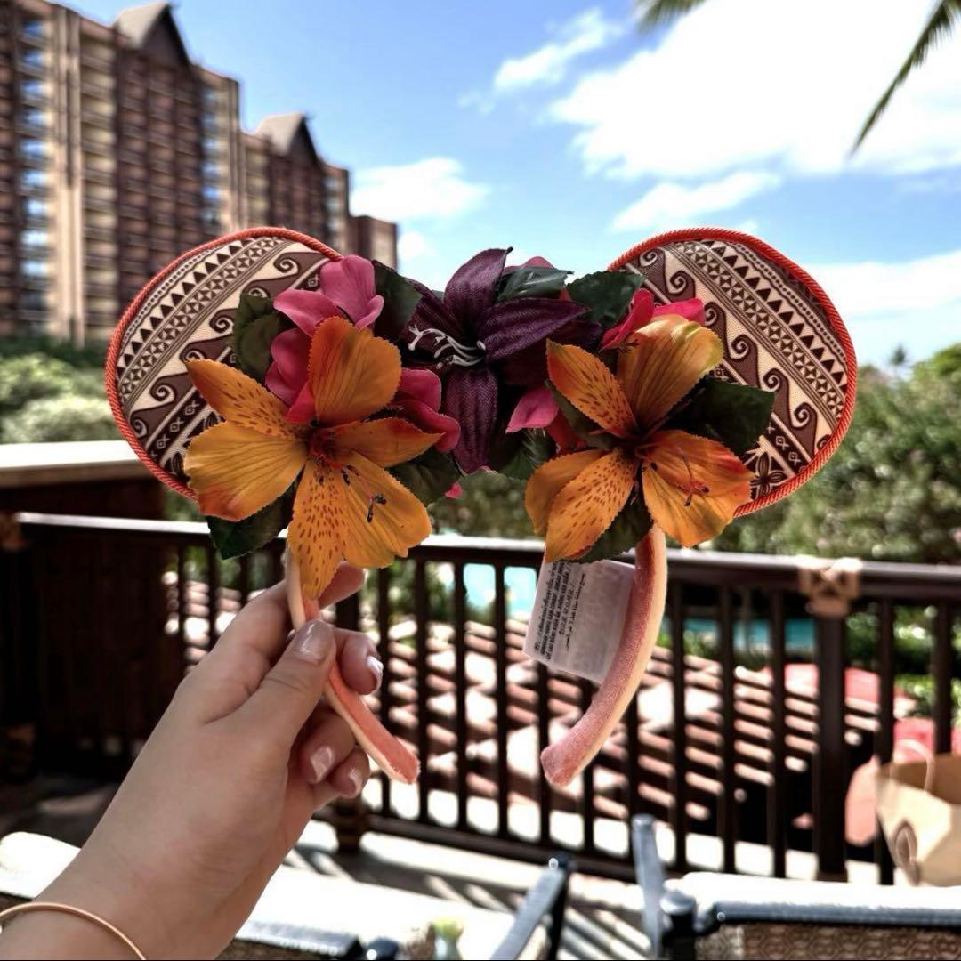 【新品 タグ付き】アウラニ　ディズニーリゾート&スパ　カチューシャ　モアナ