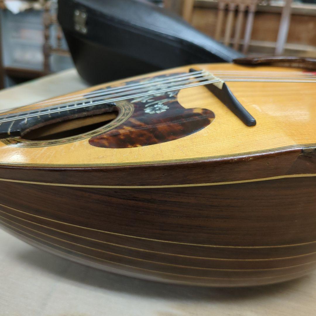 マンドリン　石川東一郎　1966年制作　螺鈿　べっ甲　アンティーク　ケース付き