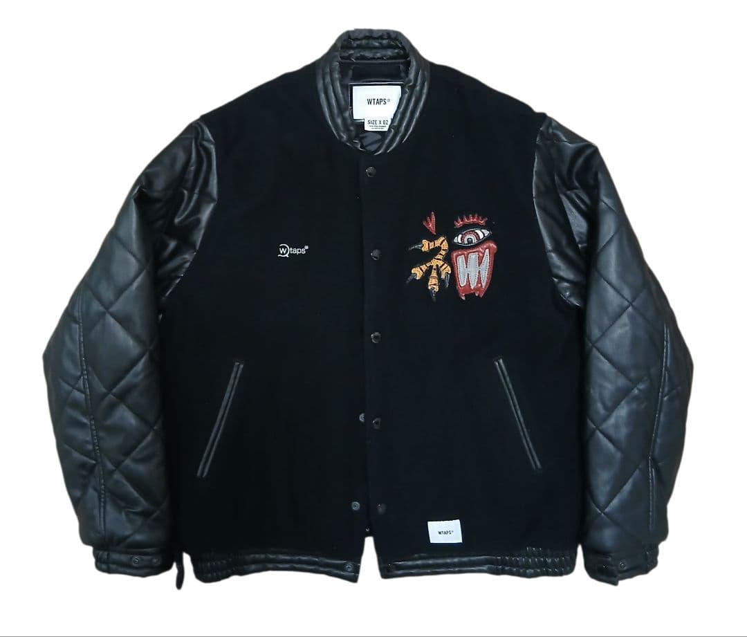 WTAPS スタジャン ブラック サイズ2 ジャケット