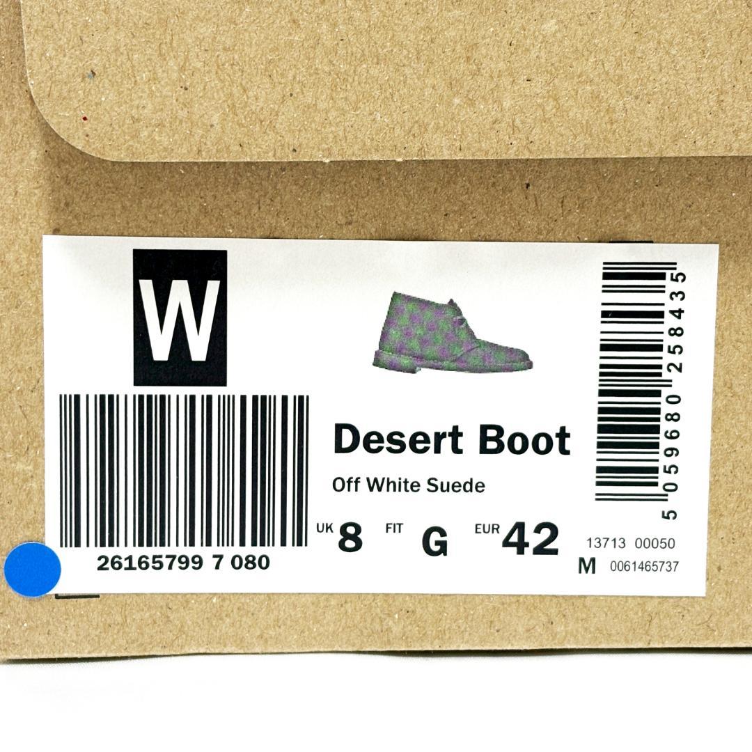 ★ 新品 クラークス デザートブーツ 希少色 オフホワイト ワラビー ビームス