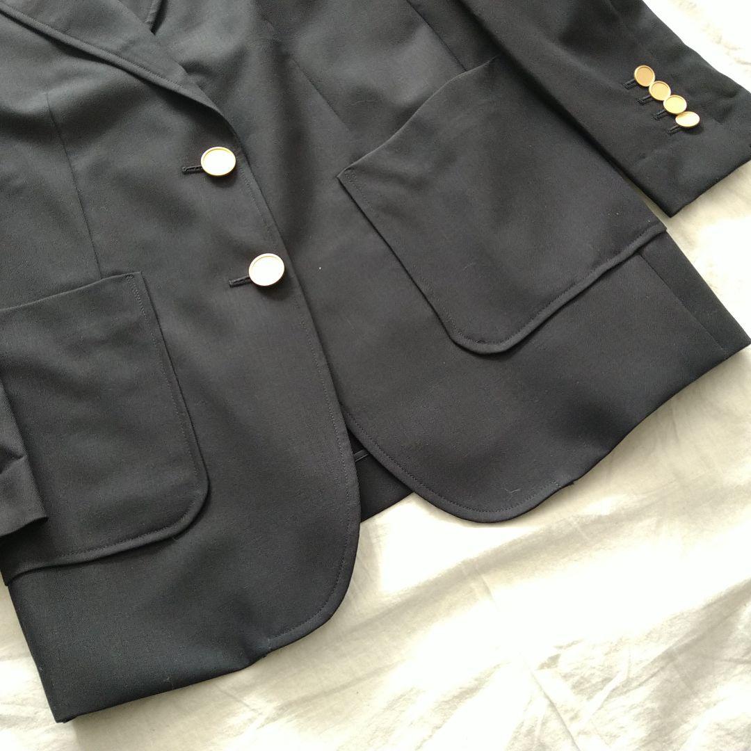美品　UNTITLED　24SS　マナードベーシックジャケット　金ボタン　0