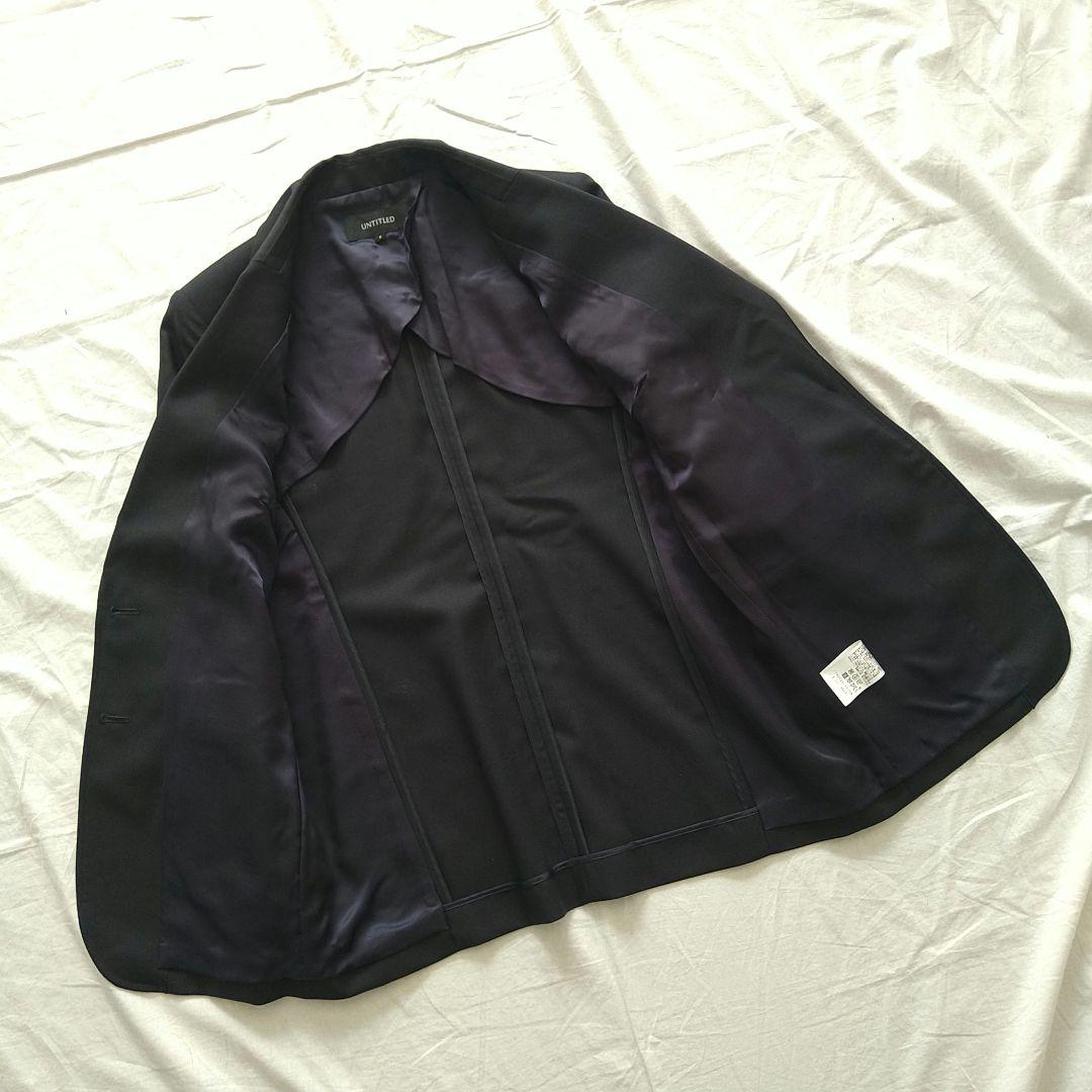 美品　UNTITLED　24SS　マナードベーシックジャケット　金ボタン　0