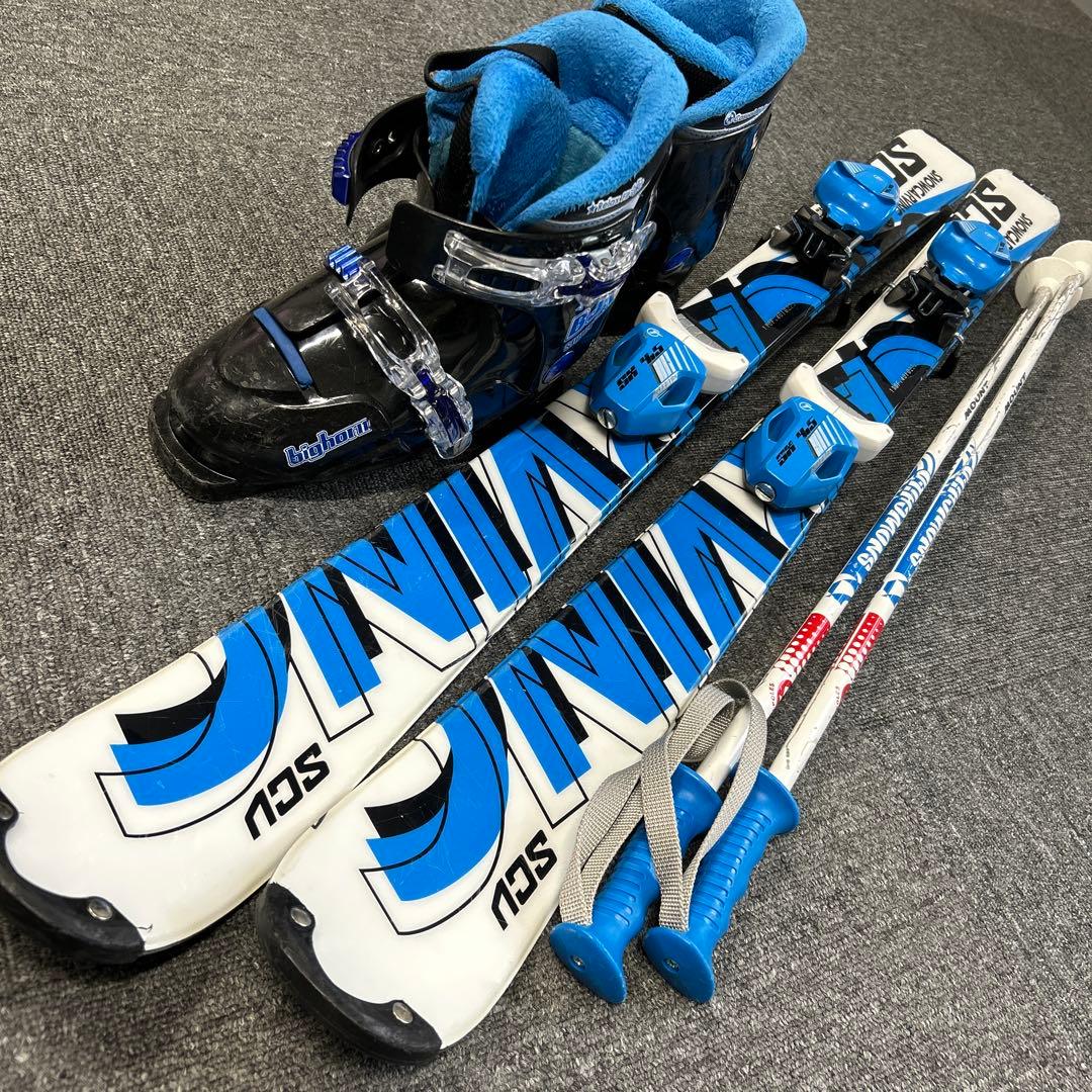 ⑥  CARVING ジュニアスキーセット 110