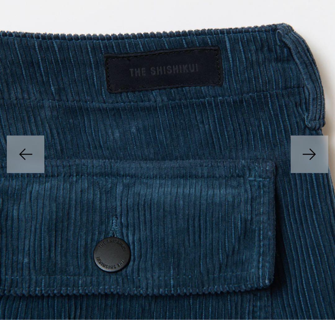 パンツ THE SHISHIKUI CORDUROY BAKER / NAVY30
