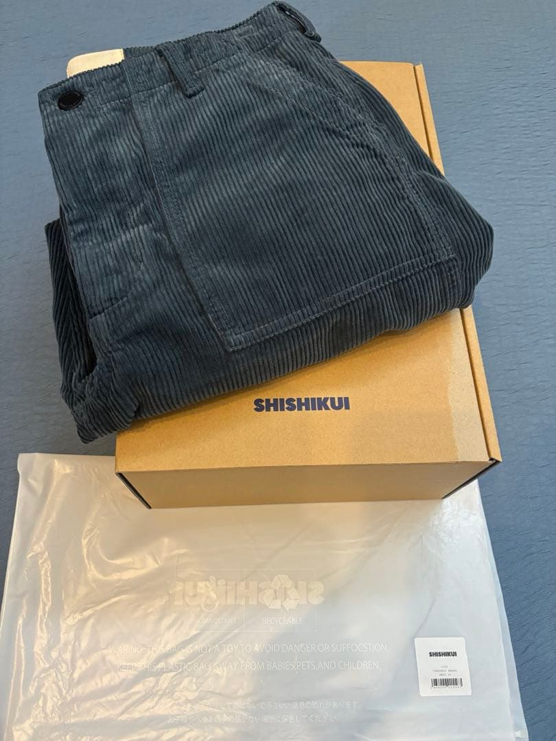 パンツ THE SHISHIKUI CORDUROY BAKER / NAVY30